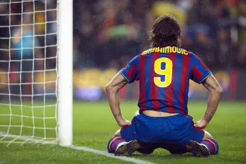 Zlatan Ibrahimovic at Barcelona