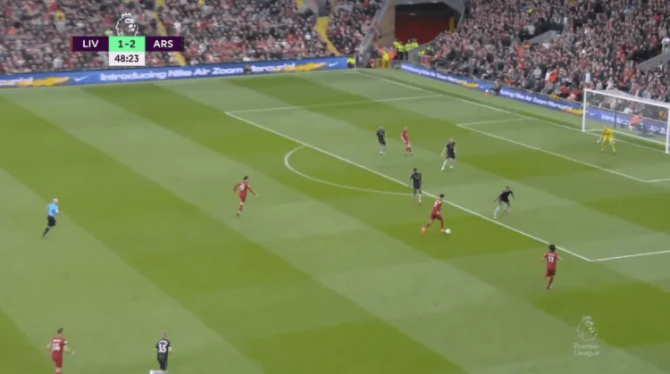 Liverpool 2-2 Arsenal, April 9