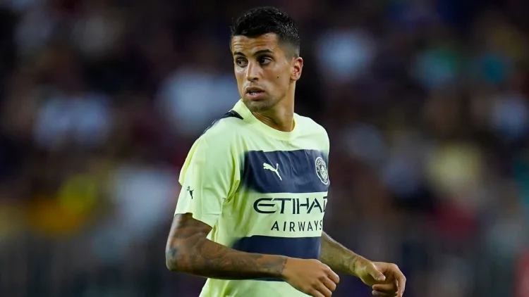 Joao Cancelo remains a Man City player, although he is currently on loan at Barcelona