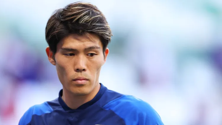 Takehiro Tomiyasu has yet to play for Arsenal this season.