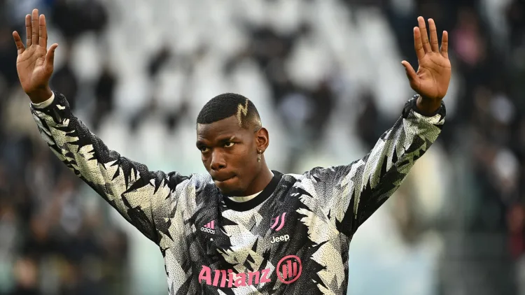 Paul Pogba re-joined Juventus in 2022