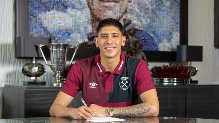 West Ham made their first signing in Edson Alvarez