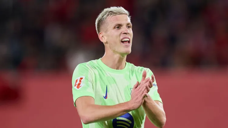 Dani Olmo has played well for Barcelona.