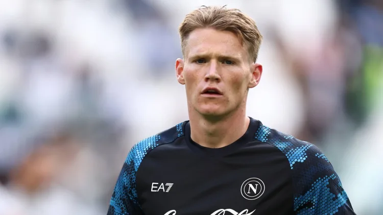 Scott McTominay joined Napoli in August