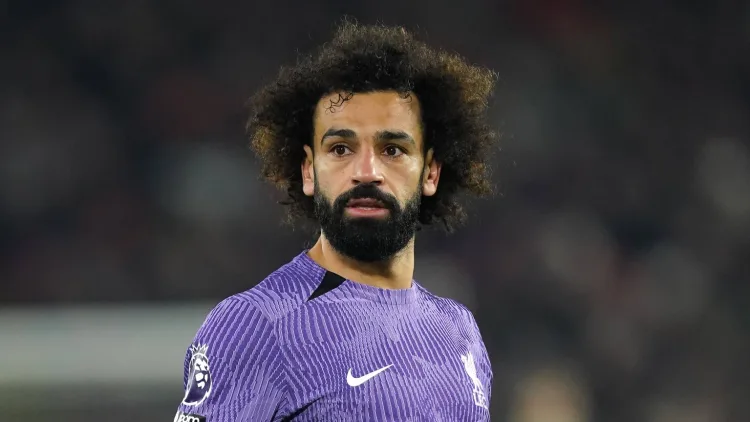 Mohamed Salah is linked with the Pro League