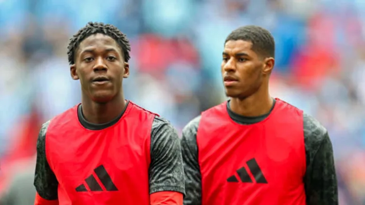 Kobbie Mainoo and Marcus Rashford were absent from England's squad for different reasons.