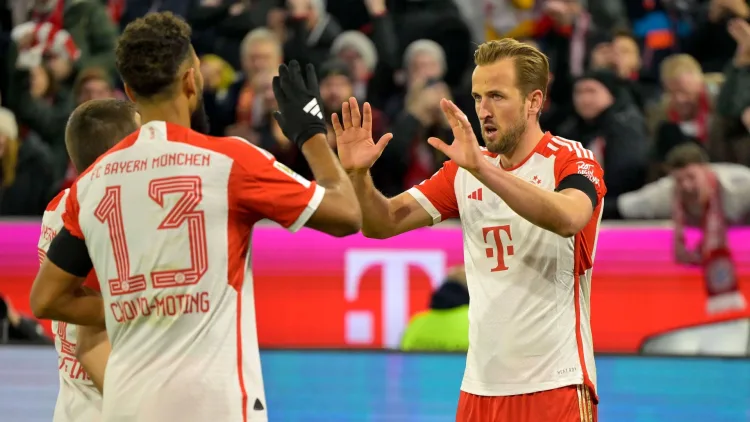 Harry Kane and Eric Maxim Choupo-Moting, Bayern