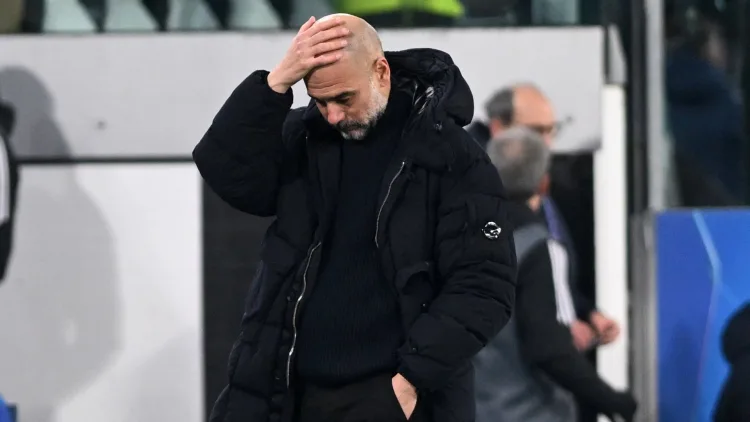 Pep Guardiola is under pressure