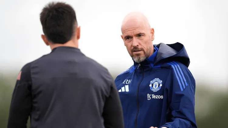 Erik ten Hag is under pressure at Man Utd