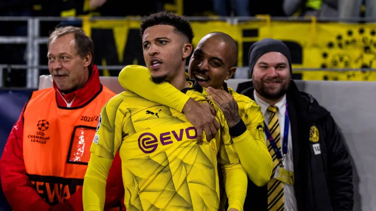 Sancho has scored twice since returning to Dortmund