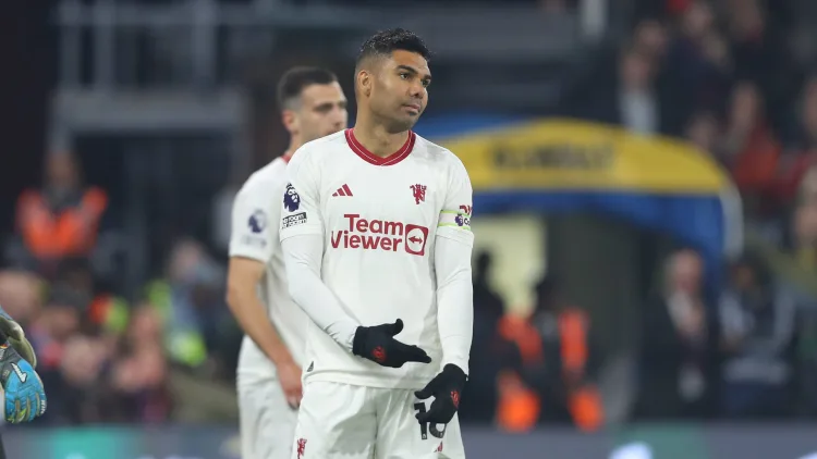 Casemiro endured a nightmare against Crystal Palace