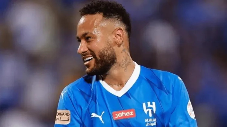 Neymar's rare appearance at Al Hilal