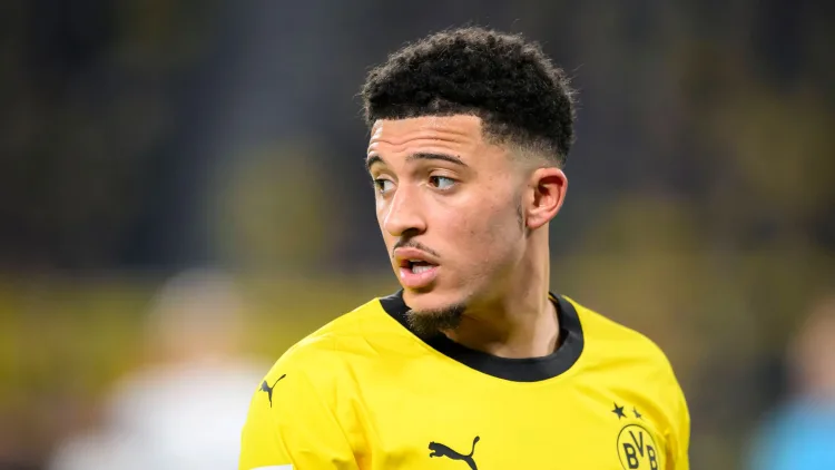 Jadon Sancho joined Borussia Dortmund on loan in January