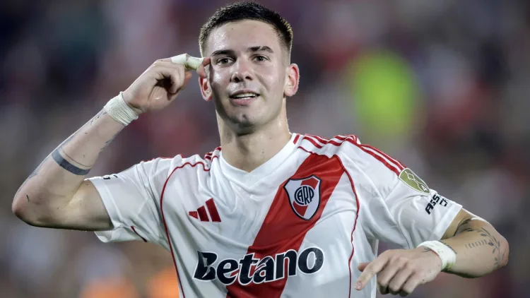 Franco Mastantuono, River Plate, 2025