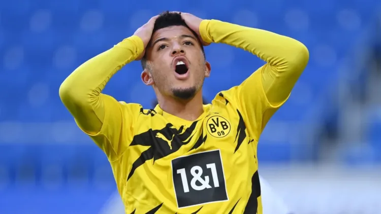 Jadon Sancho is heading back to Dortmund