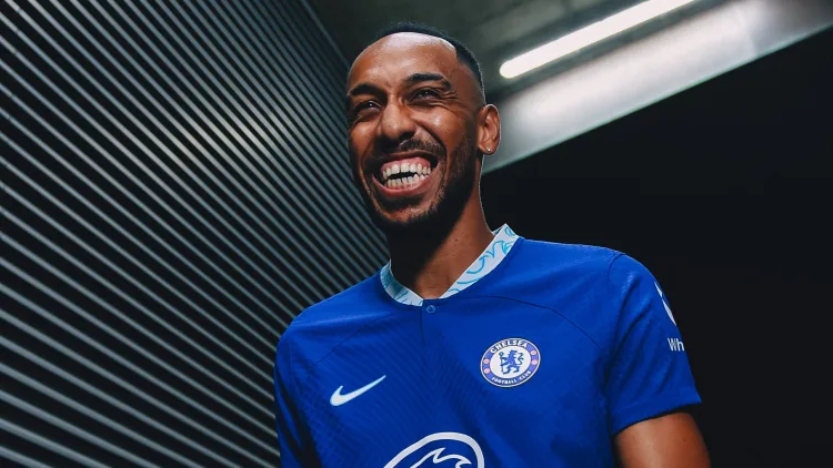 Pierre-Emerick Aubameyang joined Chelsea in 2022