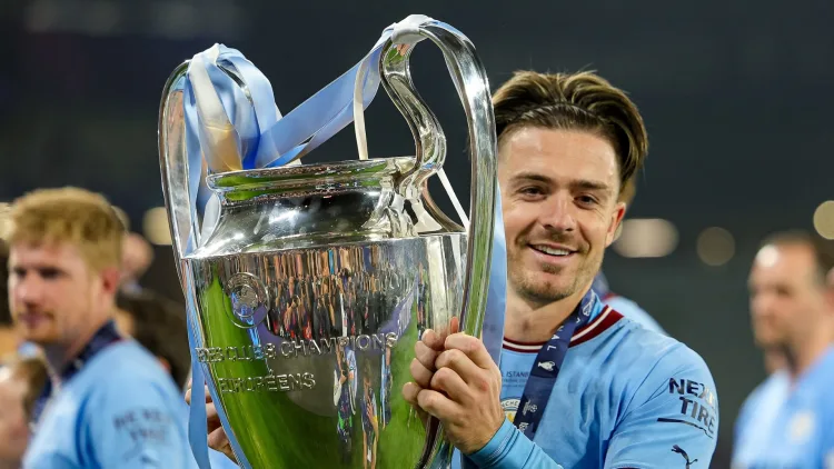 Jack Grealish helped Man City win the 2023 Champions League