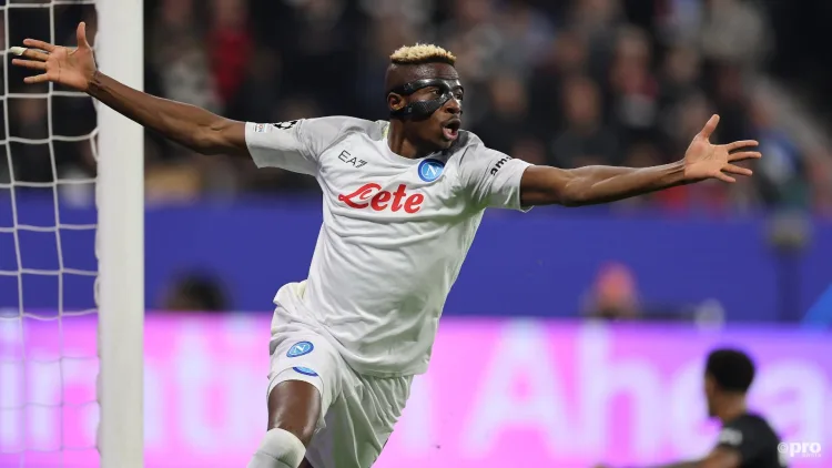 Victor Osimhen is top scorer in Serie A this season