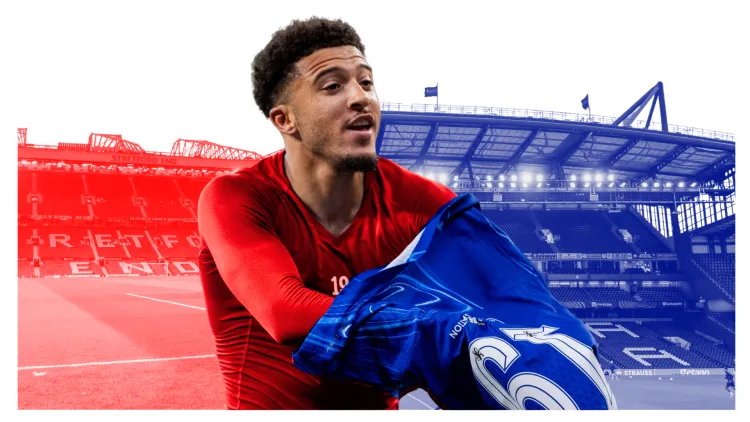 Jadon Sancho is unwanted at Man Utd but couldn't agree a move to Chelsea either.