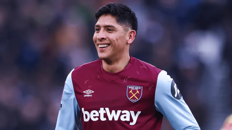 Edson Alvarez at West Ham