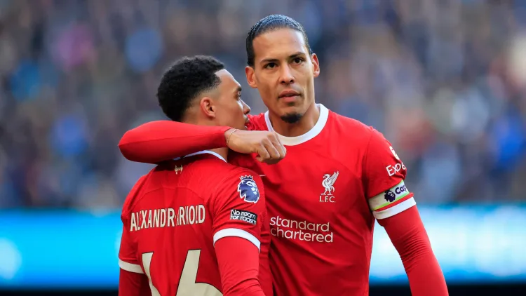 Van Dijk and Trent Alexander-Arnold are both out of contract next summer