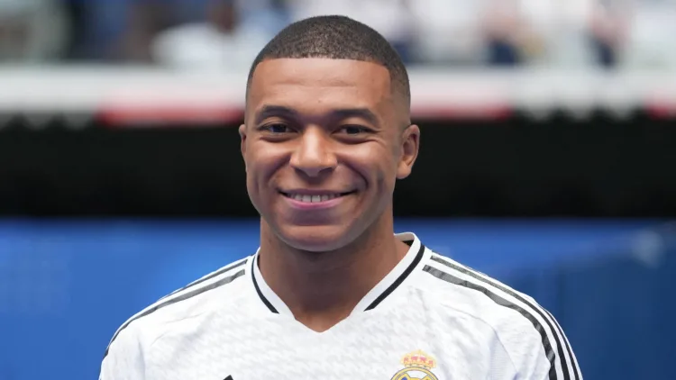 Kylian Mbappe joined Real Madrid in July