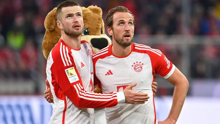 Eric Dier (right) and Harry Kane