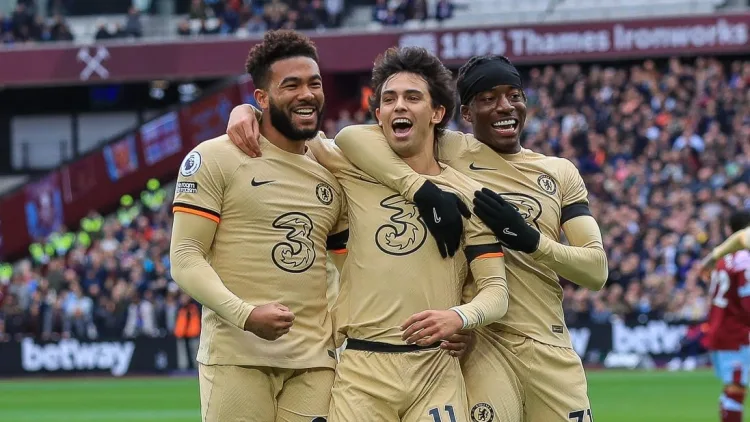 January signings Joao Felix and Noni Madueke with Reece James