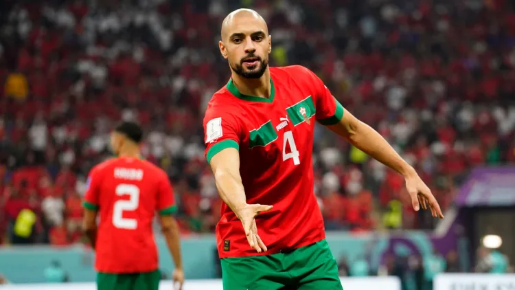 Amrabat was a star at 2022 World Cup