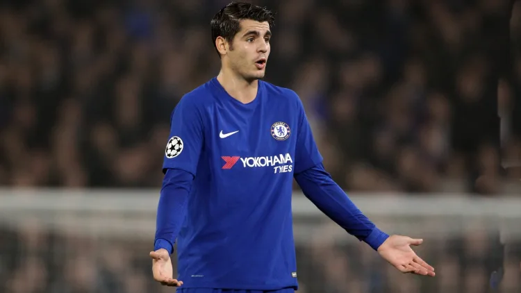 Alvaro Morata at Chelsea