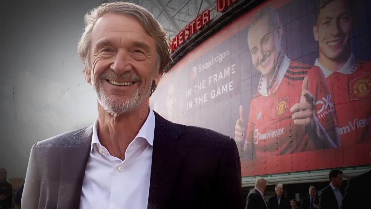 Sir Jim Ratcliffe oversees all football operations at Man Utd