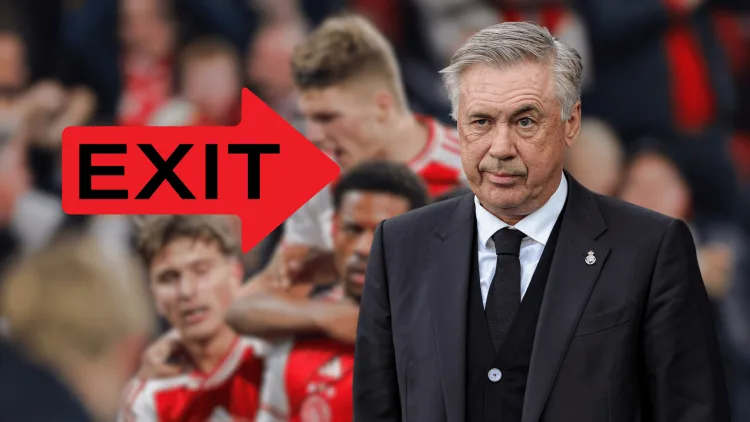 Carlo Ancelotti's contract at Real Madrid expires in 2024