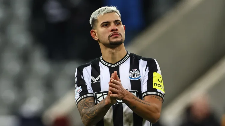Bruno Guimaraes of Newcastle is wanted by PSG and Barcelona