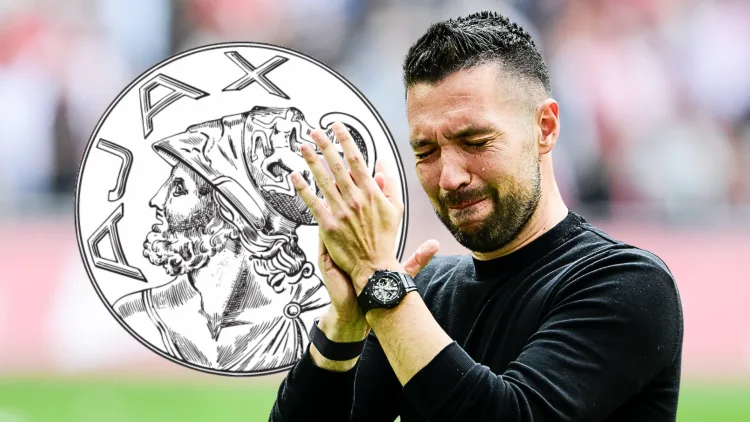 Francesco Farioli stapte recentelijk op bij Ajax.