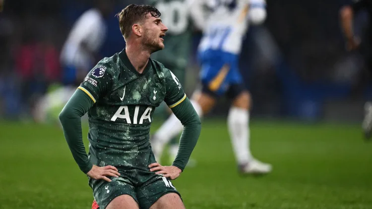 Timo Werner's Tottenham woes go on