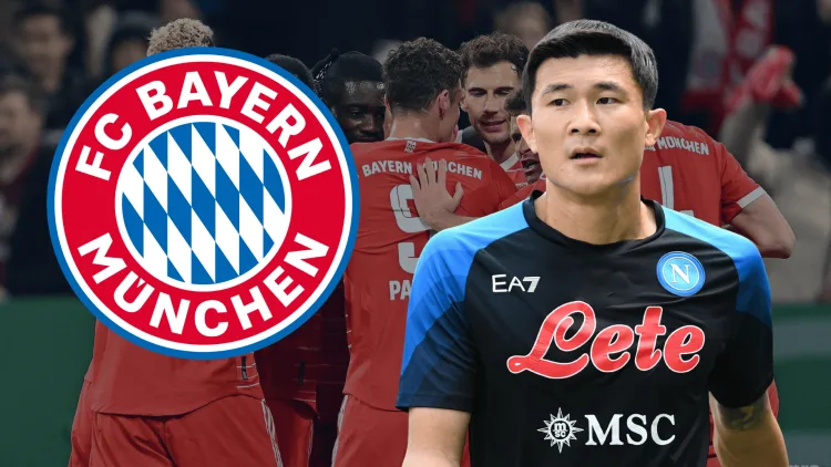 Bayern signed Kim Min-Jae in 2023