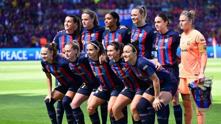 Barcelona are the richest club in women's football