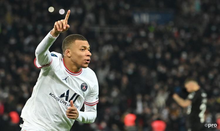 Kylian Mbappe scored against Real Madrid in February