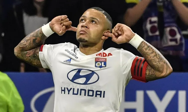Memphis Depay went on to thrive at Lyon