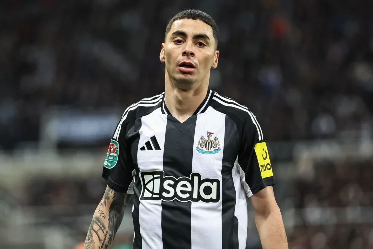 Miguel Almiron has struggled for minutes this season.