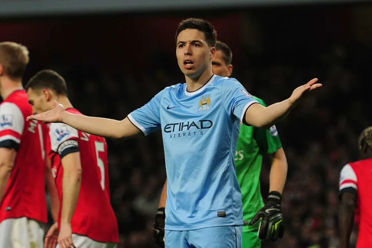 Samir Nasri made the move from Arsenal to Manchester City