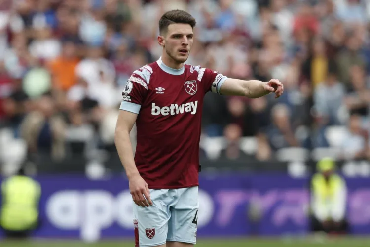 Declan Rice was a record sale for West Ham United