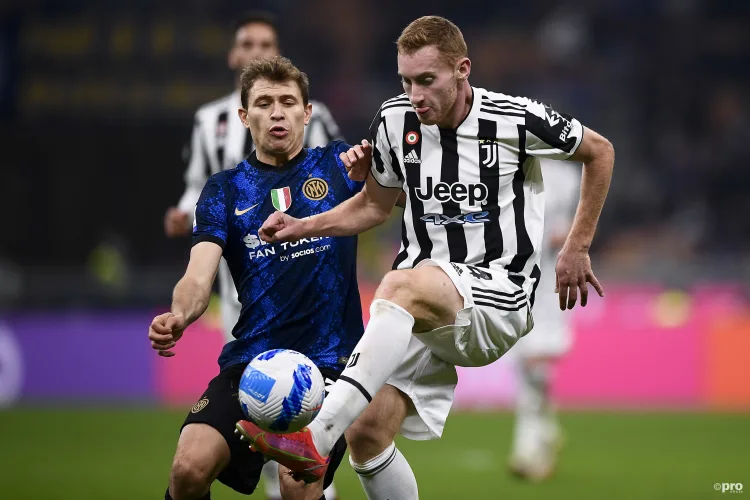 Dejan Kulusevski for Juventus v Inter in 2021-22