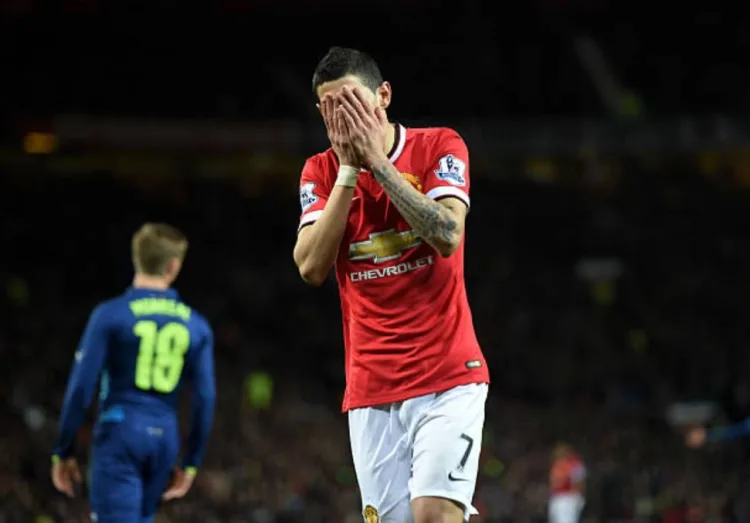 Angel Di Maria was ultimately considered a flop by Man Utd