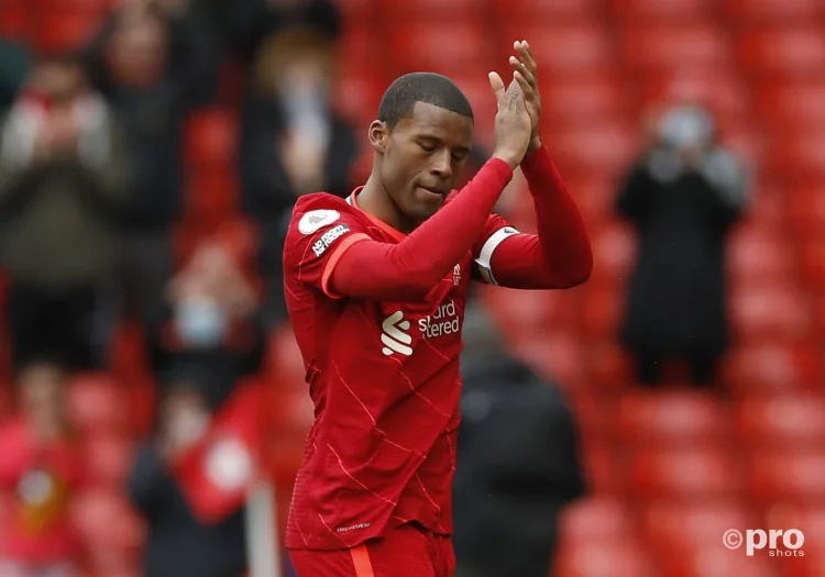 Georginio Wijnaldum joined PSG on a free transfer