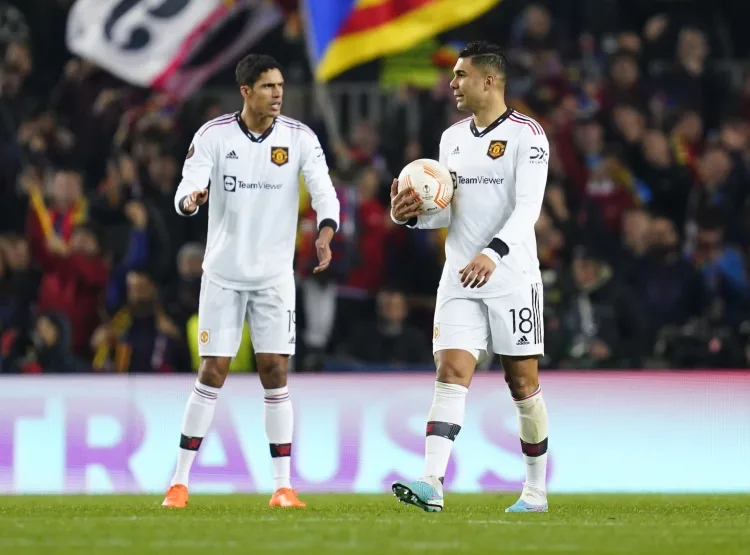 Casemiro and Raphael Varane could leave Man Utd in January