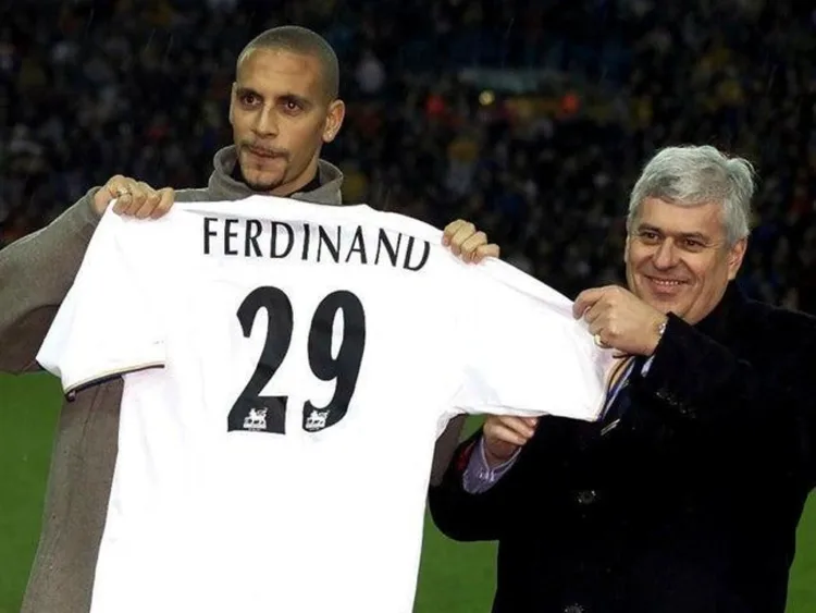 Rio Ferdinand was the most expensive defender in the world when he joined Leeds