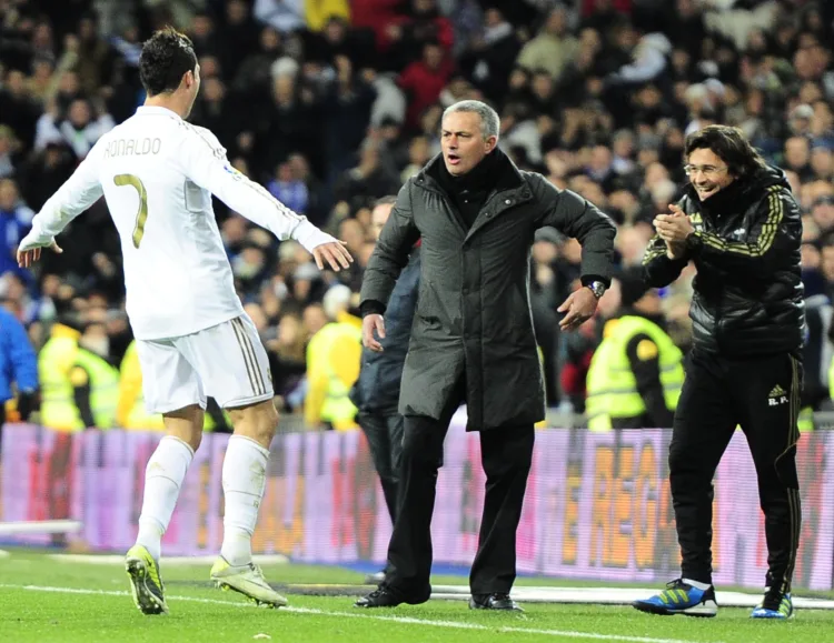 Cristiano Ronaldo, Jose Mourinho